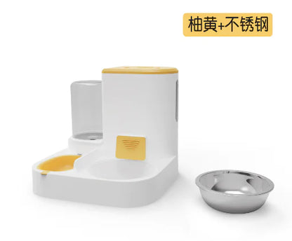 Pet Feast Pro: Automatic Feeder & Water Dispenser (One)