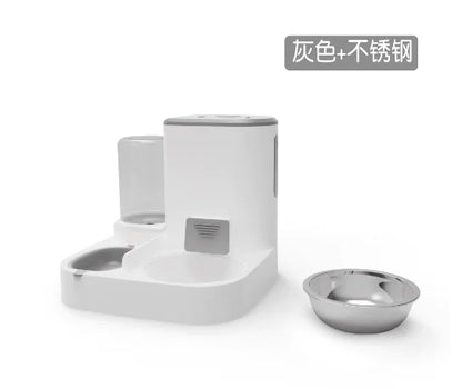 Pet Feast Pro: Automatic Feeder & Water Dispenser (One)